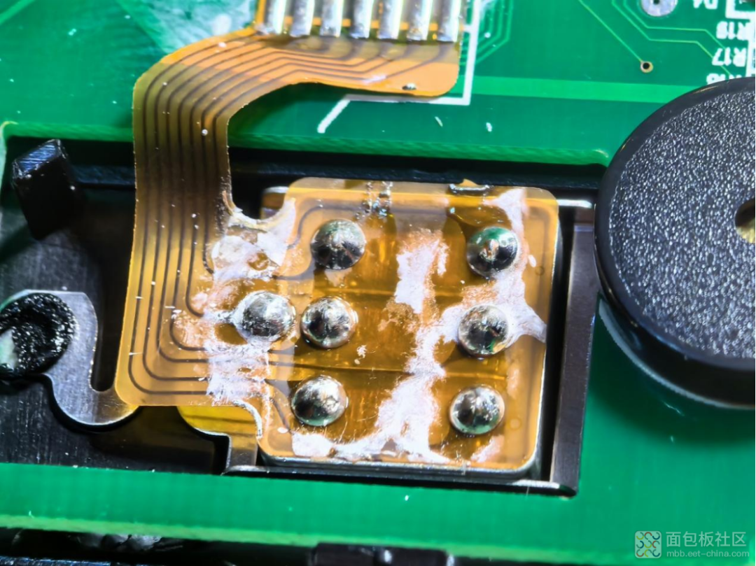 POS机磁条读写磁头背面引脚