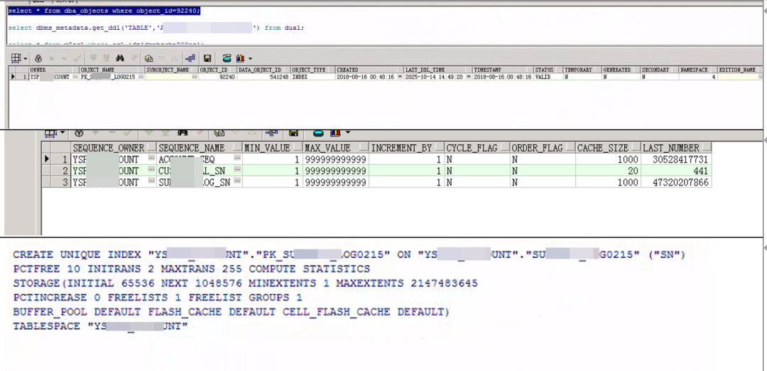 PK_SUBXXX_LOG0215索引详情