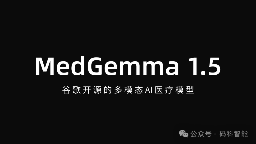 MedGemma 1.5 多模态医疗模型
