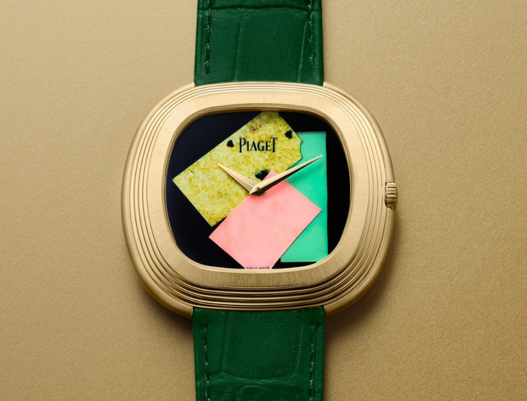 PIAGET彩色表盘手表