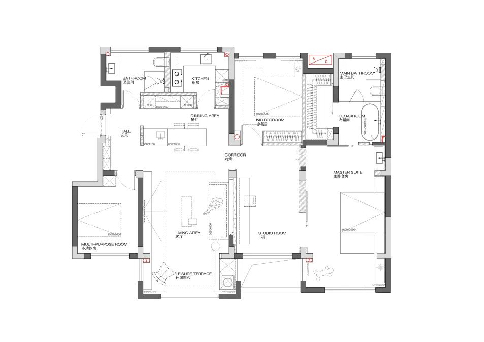 项目平面布置图
