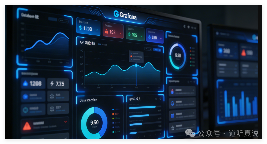 Grafana监控仪表盘示例