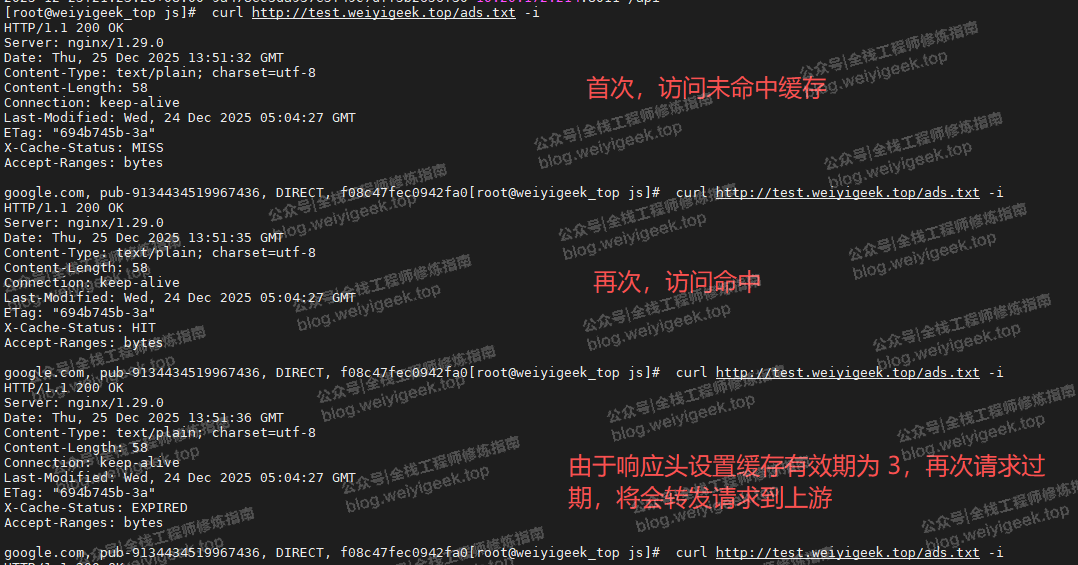 X-Accel-Expires头覆盖缓存时间