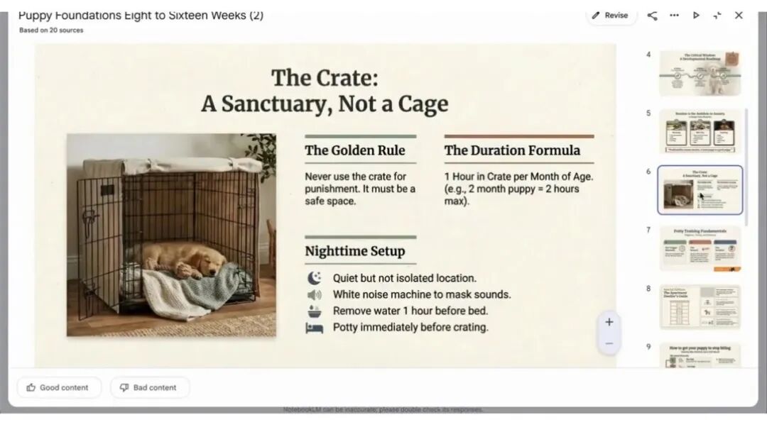 修改后增加了睡觉小狗的PPT页面