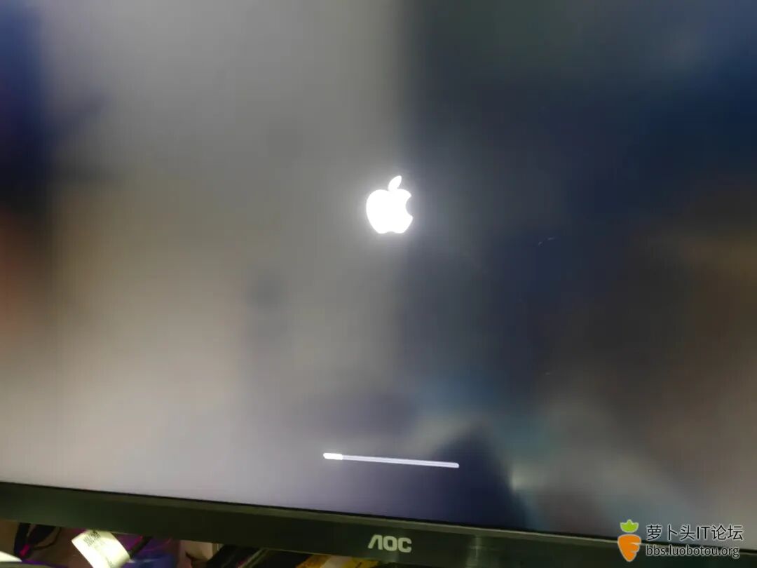 macOS启动加载界面