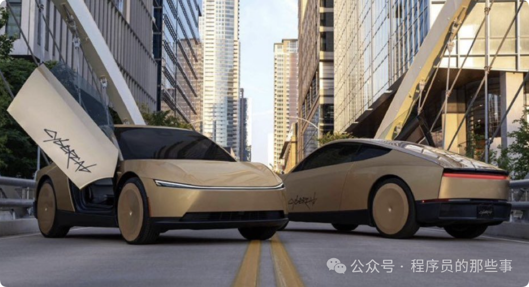 特斯拉 Cybercab 概念车效果图
