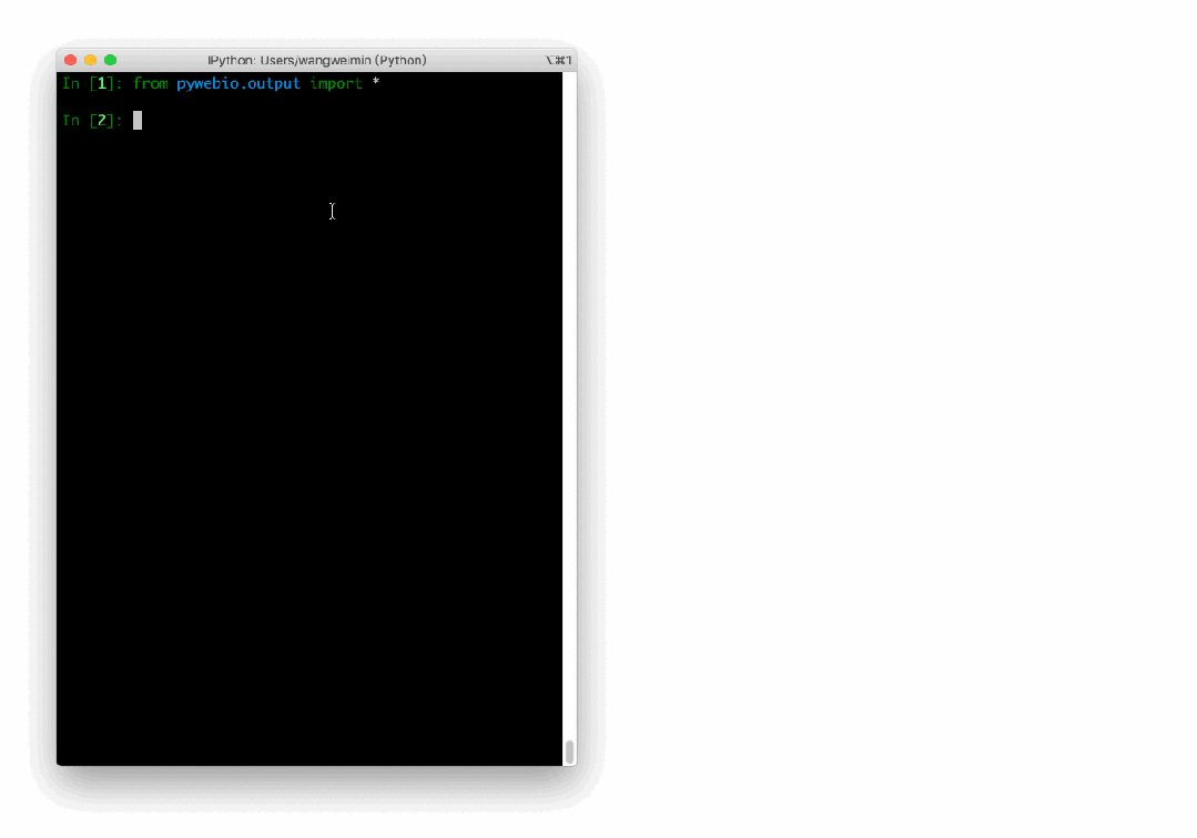PyWebIO在Jupyter Notebook中的代码执行与Web效果对比