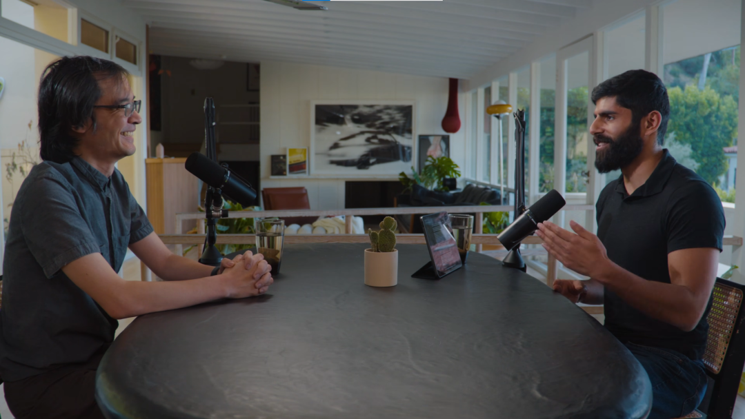 陶哲轩与主持人对话场景