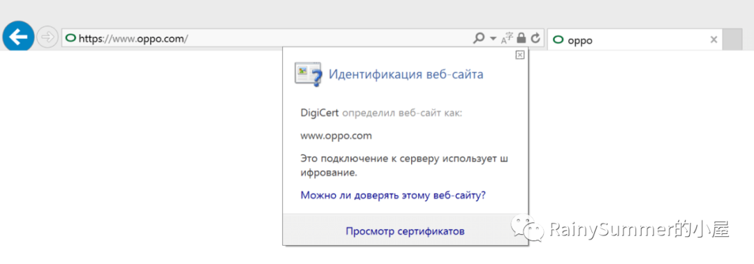 IE浏览器在俄语系统中显示IDN字符