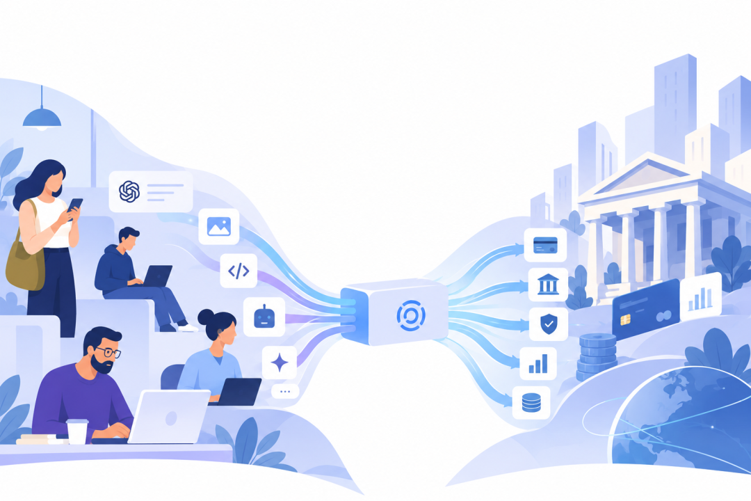 AI token 市场碎片化与 OpenRouter 路由采购示意