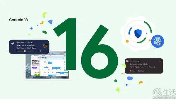 Android 16系统特性概念图