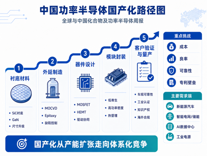 中国功率半导体国产化路径图