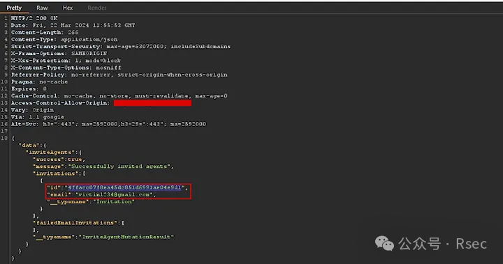 GraphQL 邀请流程IDOR导致账户接管复现 - 图片 - 5