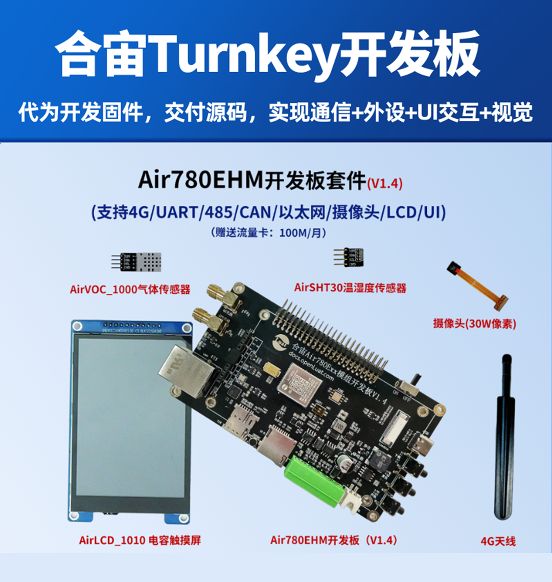 合宙Air780EHM开发板套件