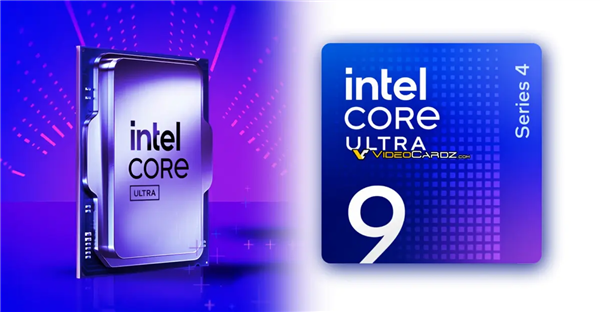 Intel Core Ultra 9 Series 4处理器宣传图
