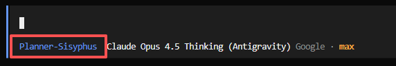 Claude界面中启用Planner-Sisyphus模式