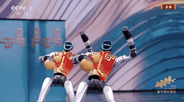 2026年央视春晚上的宇树机器人表演