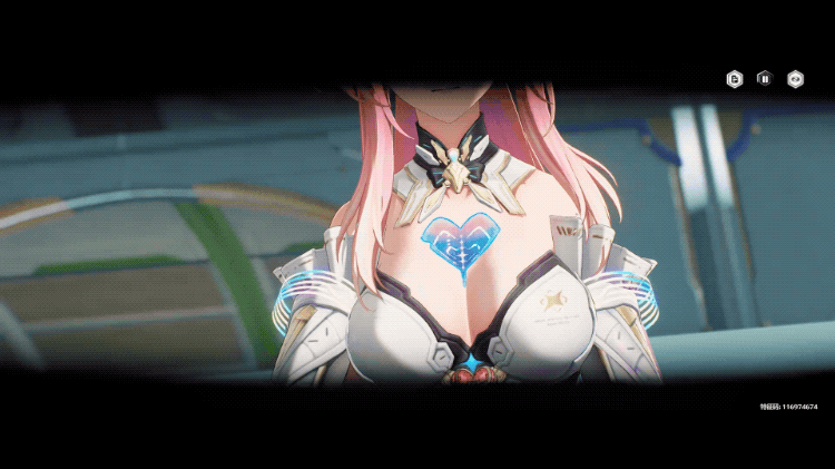 爱弥斯战斗服特写及手腕装置动画