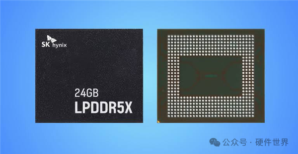 SK海力士24GB LPDDR5X内存芯片