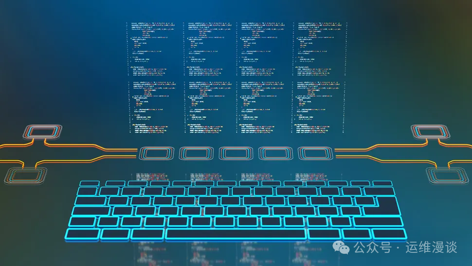 编程键盘与代码概念图