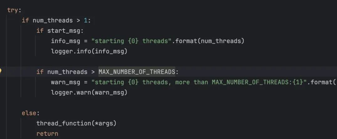 线程数检查代码