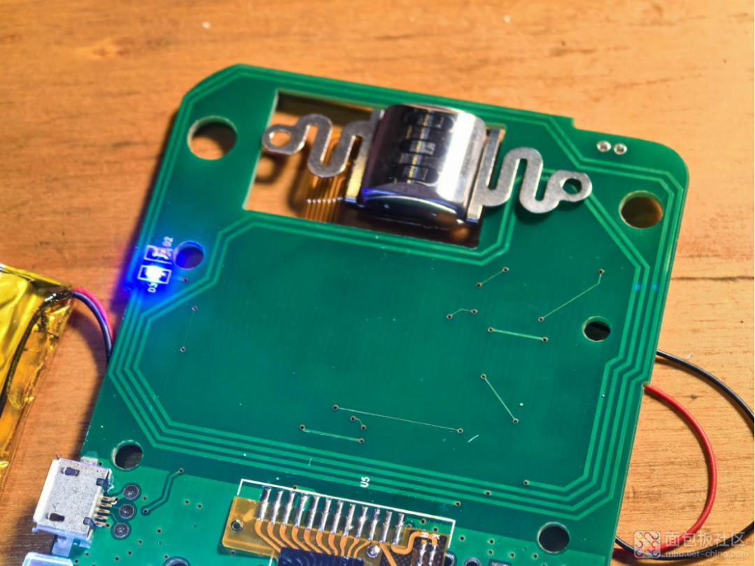 POS机背部NFC无线感应线圈