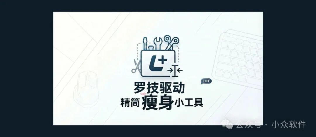 Logi Options+ 精简安装工具主界面