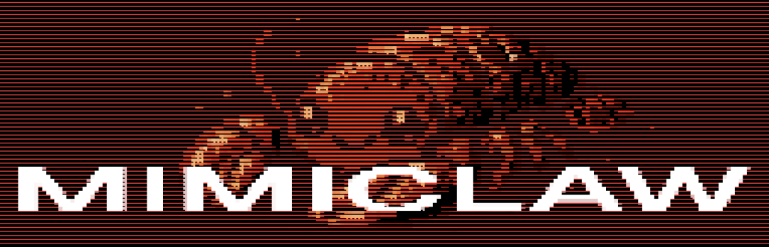MIMICLAW 像素风格Logo