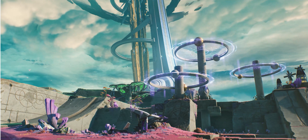 科幻风格的飞行器与机械结构