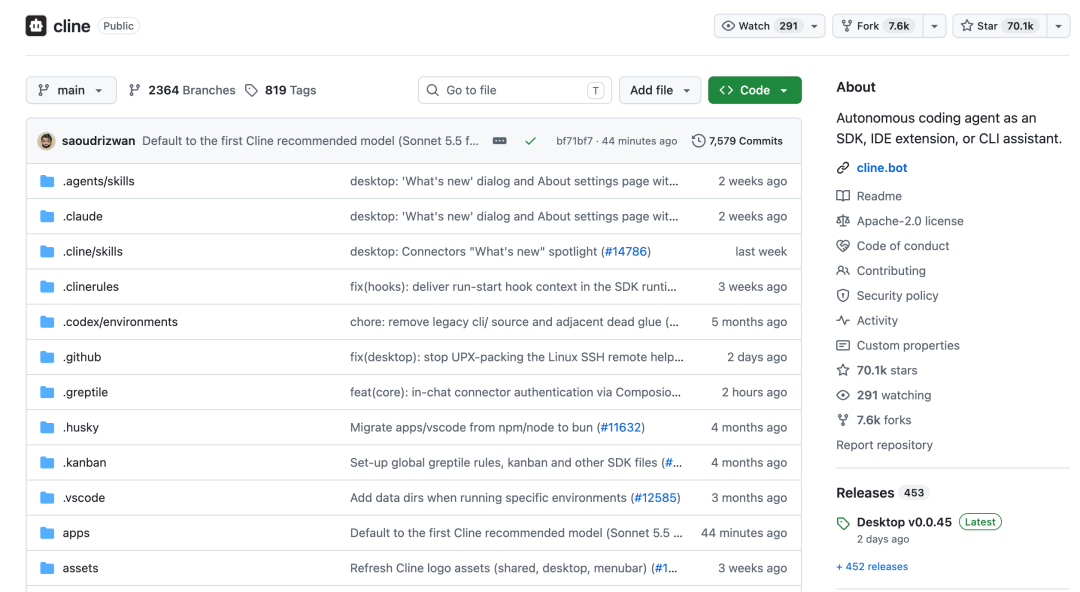 Cline 在 VS Code 中的界面,展示 MongoDB 报错与修复建议