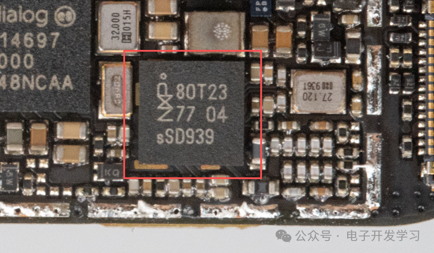 小米手环5 NXP NFC芯片与27.12MHz晶振