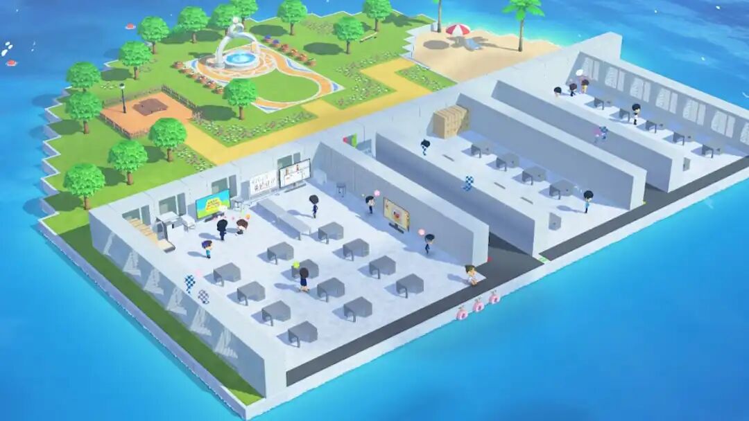 用岛屿建造器创建的开发总部岛