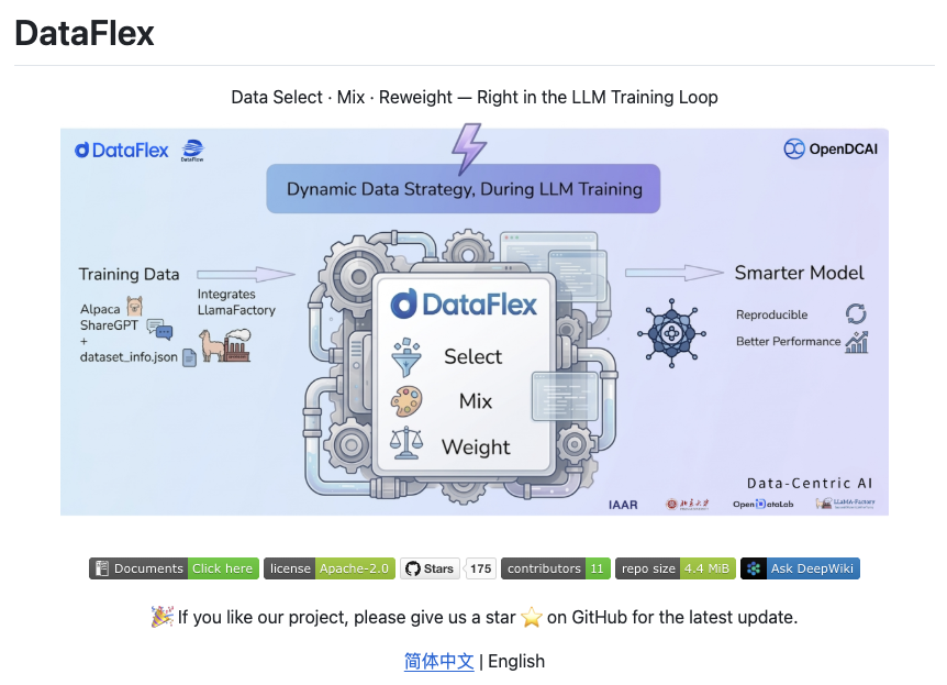 DataFlex项目架构与功能概览
