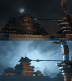 重制后的“樱之城”游戏场景截图