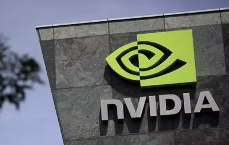 NVIDIA公司标志外墙