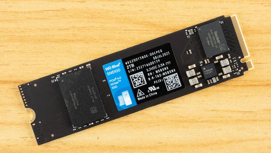 西部数据 2TB SSD：价格已暴涨近四倍