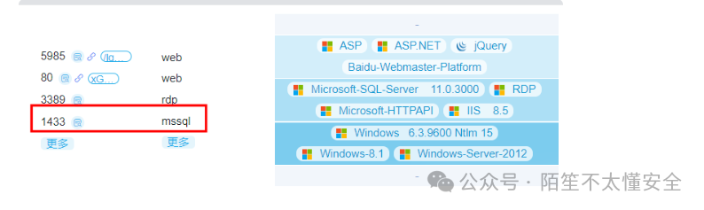 Goby扫描发现MSSQL服务