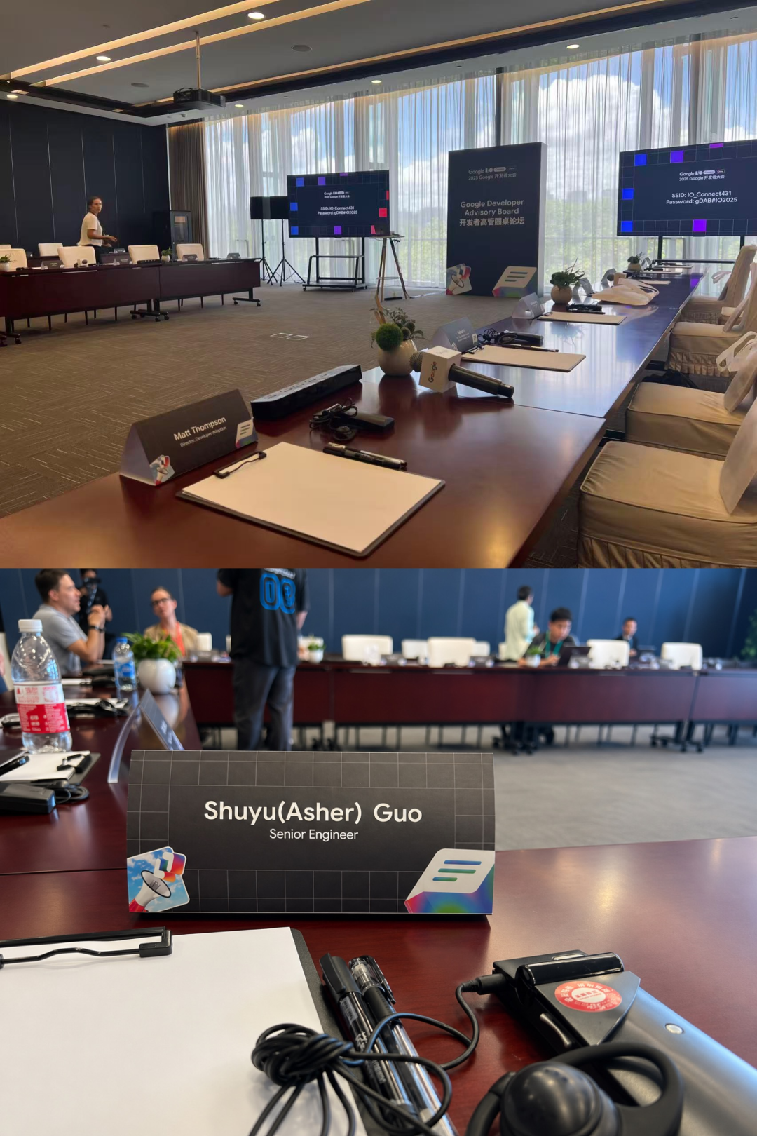 Google Developer Advisory Board会议现场
