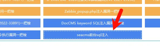 选择Seacms SQL注入批量检测