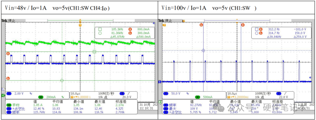 开关节点波形图