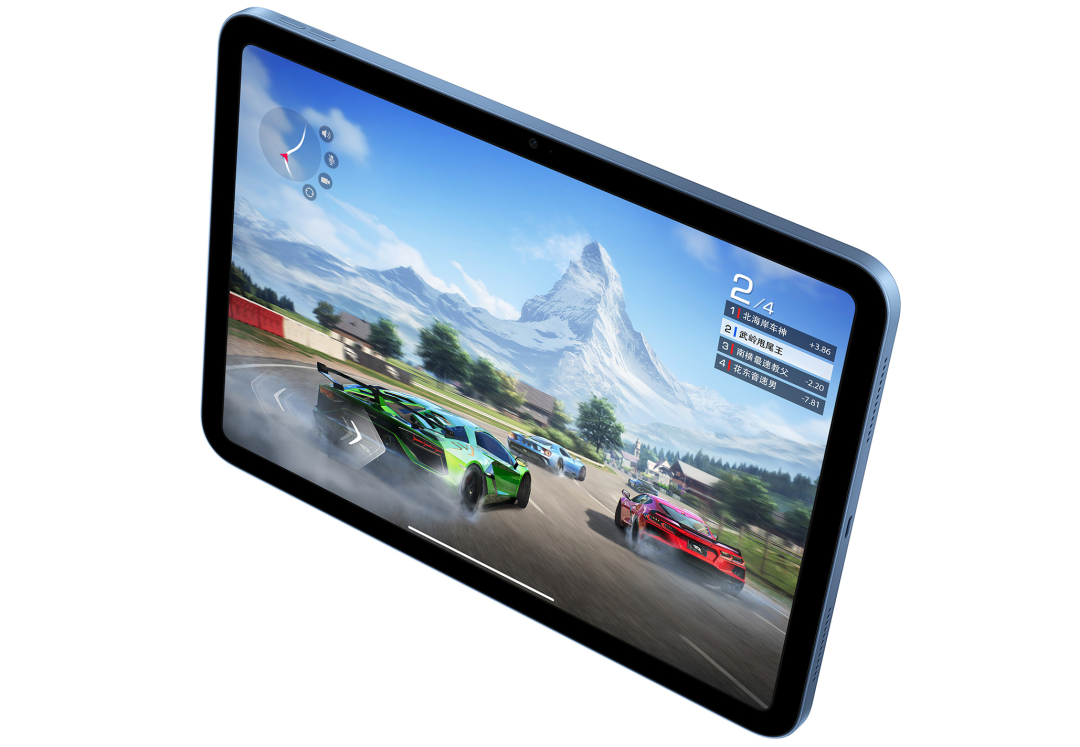 iPad 12 运行赛车游戏画面