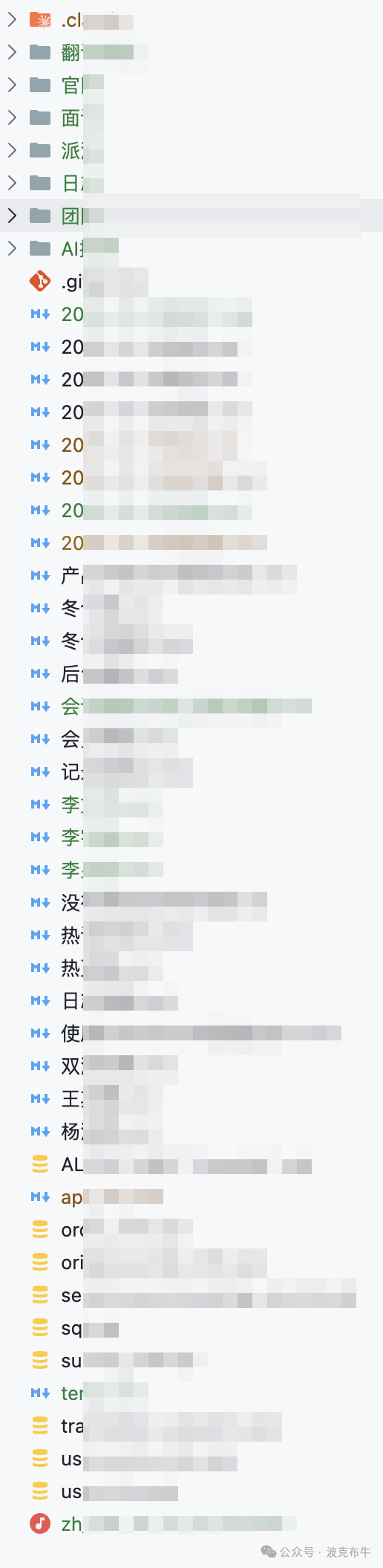 智能归档后的目录结构