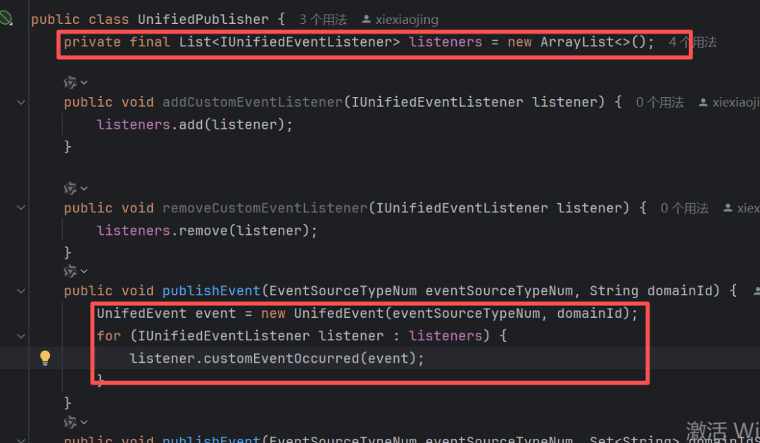UnifiedPublisher Java代码示例