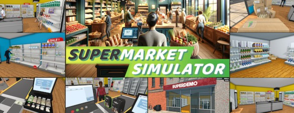 《超市模拟器》游戏宣传拼图