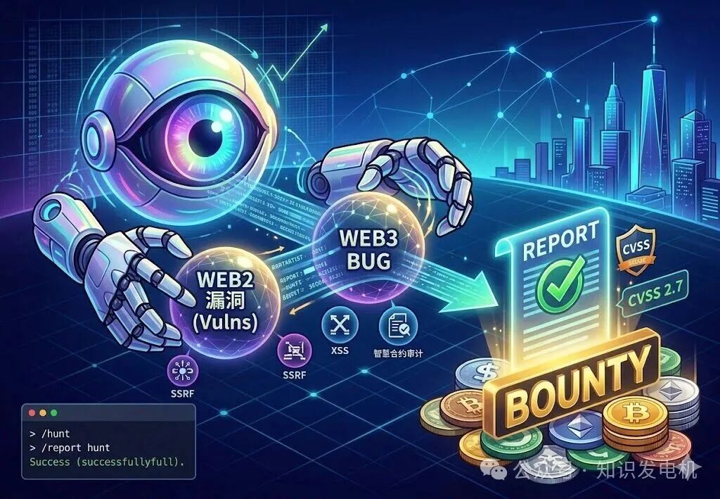 AI驱动Web2/Web3漏洞挖掘自动化平台架构示意图