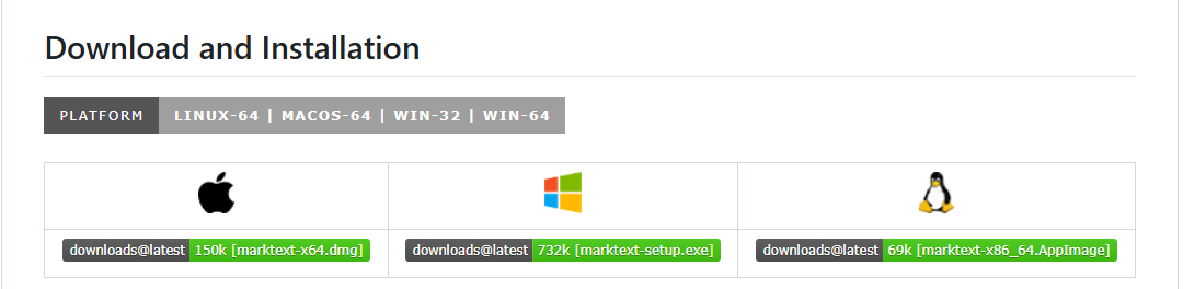 MarkText安装与使用示意图