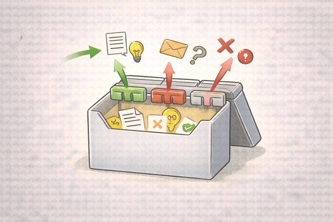 LSTM门控机制比喻：文件盒根据标签分类归档信息