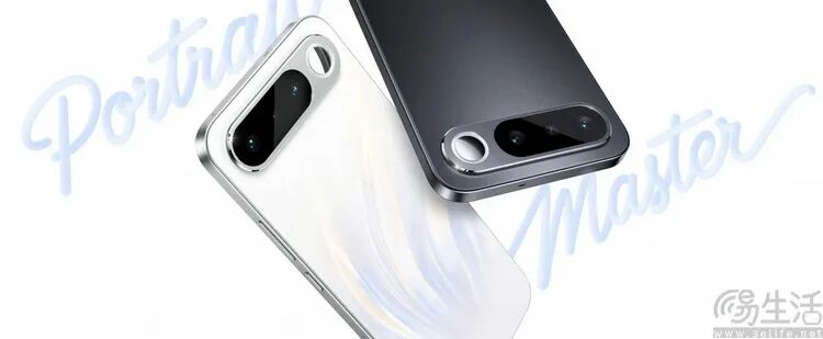 realme 16手机宣传图展示黑白双色后置摄像头模组