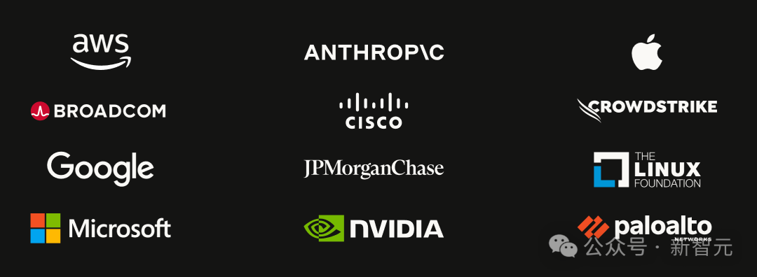 Project Glasswing联盟合作伙伴Logo墙