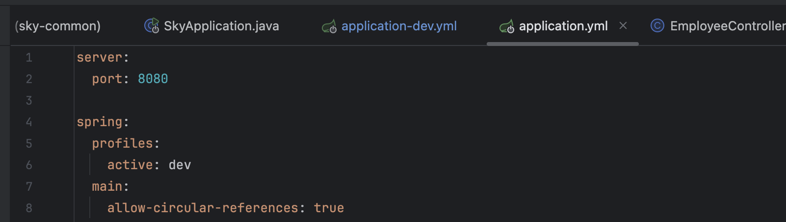 Spring Boot 应用端口配置